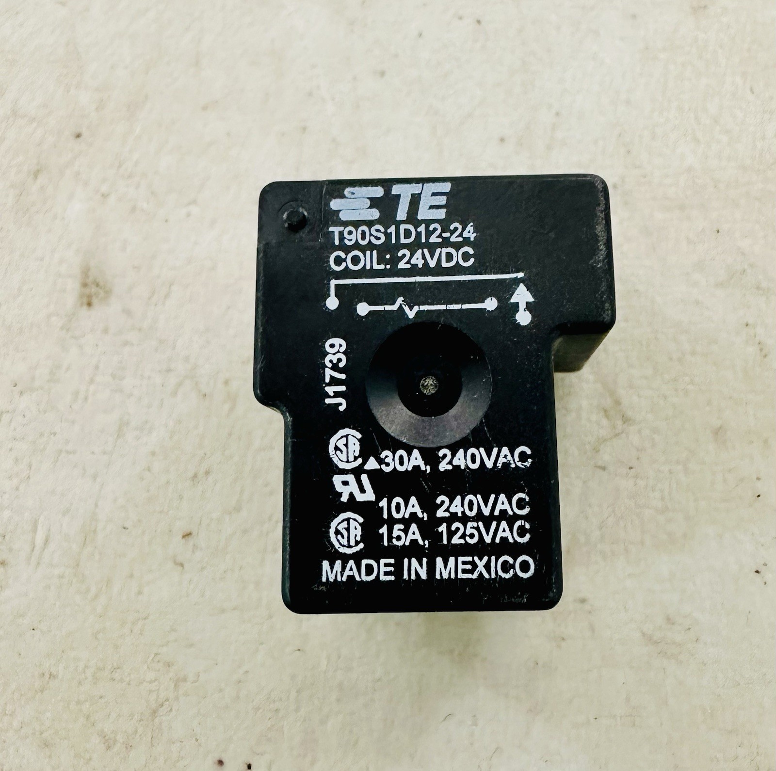 TE CONNECTIVITY T90S1D12-24 RELAY