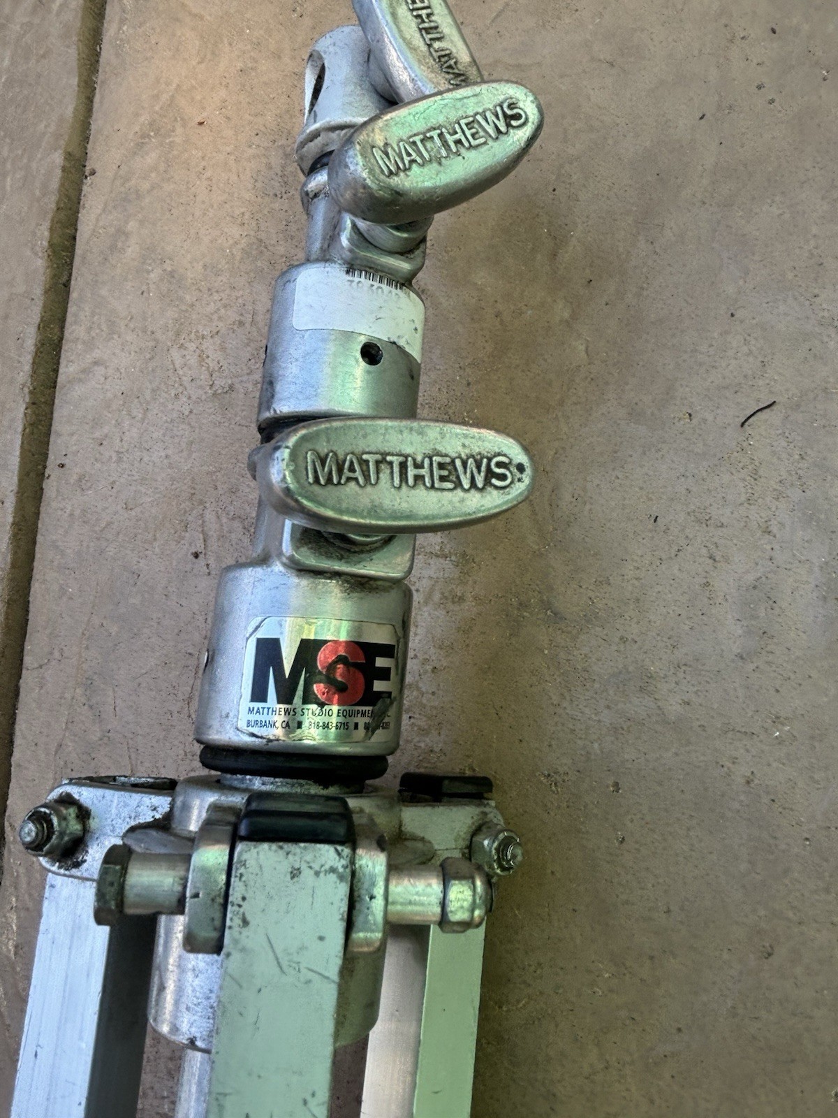 3M 710 TPK10 Tripod Stand For Splicing Machine Adjustable Height Matthews Studio