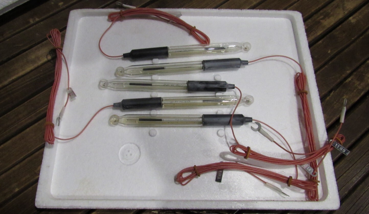 Original Electrodes 5 pcs. glass industrial ESP-01-14 USSR in a box #2