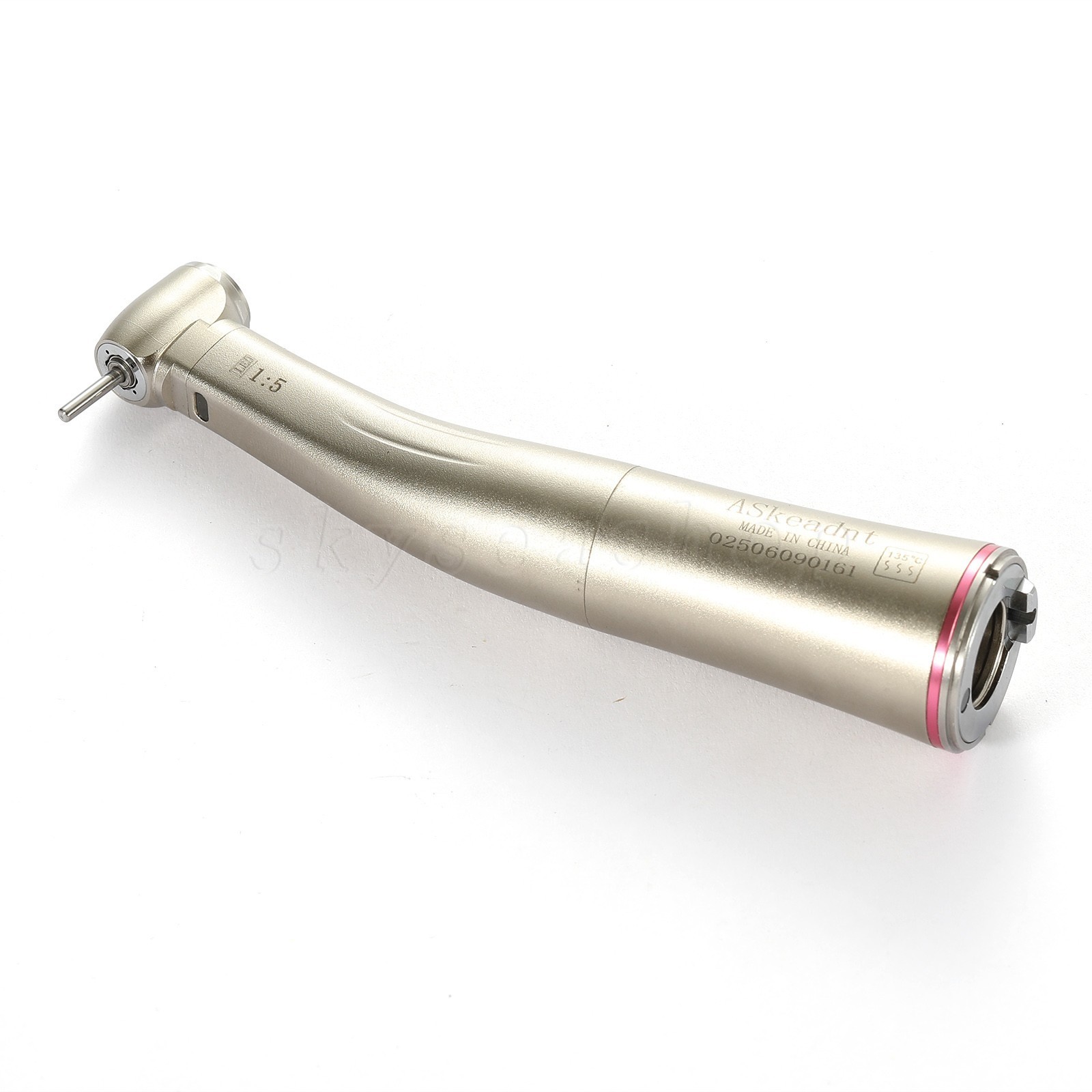 Dental 1:5 LED Fiber Optic Electric Handpiece Contra Angle / Cartridge Turbine