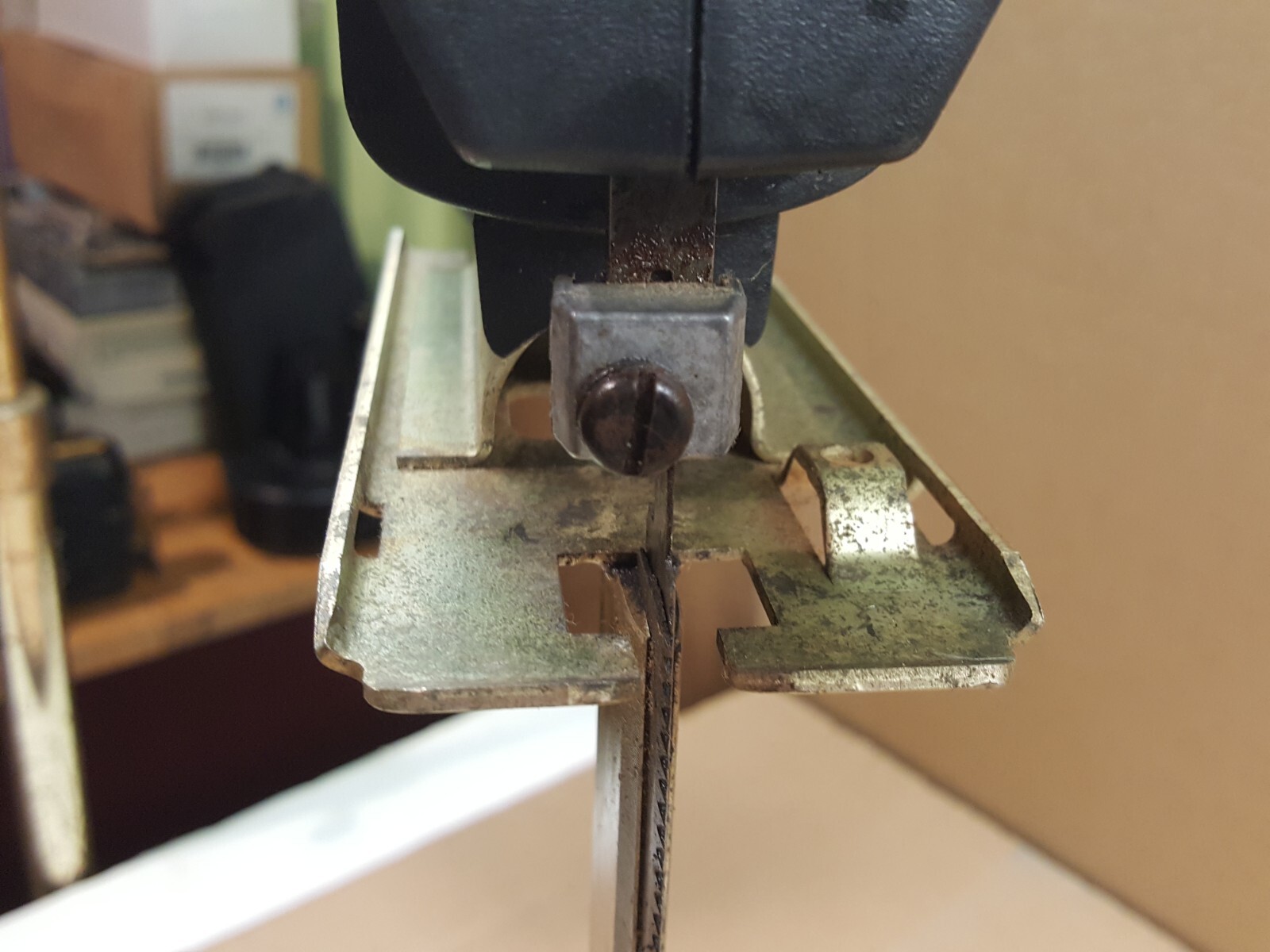 Keystone Sew.Mach. Co. Inc. Phila,PA. Model 300 Foam Cutter Used PLEASE READ