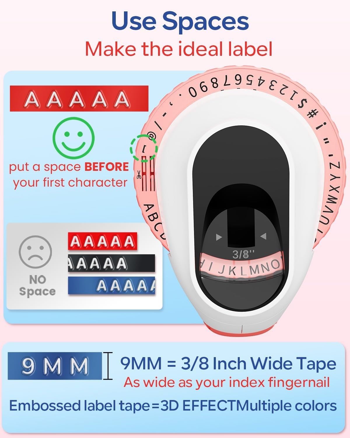 Phomemo Embossing Label Maker with 5 DYMO Label Tapes | Organizer Xpress