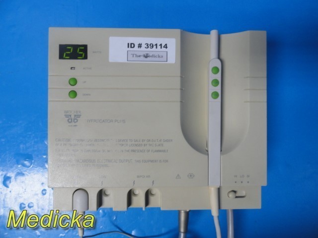Birtcher 7-796 Electrosurgical Unit 36W 500kHz W/ Hand Control Pencil 39114