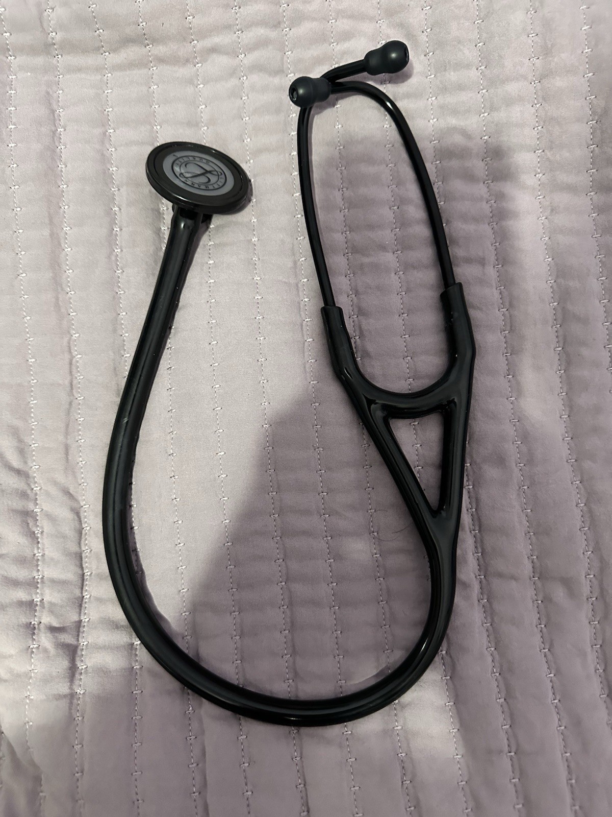 3M Littmann Master Cardiology Black Finish – used, no box, engraved with name