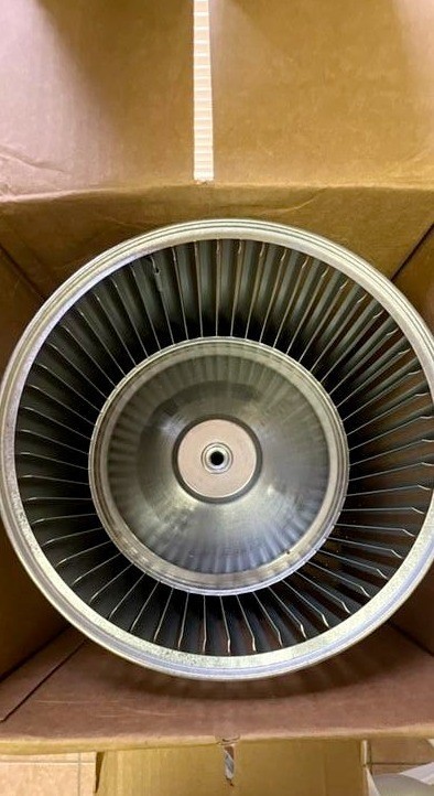 OEM Carrier HVAC LA22ZA120 Blower Wheel, 11.93″ x 11.93″ , 1/2″ Bore