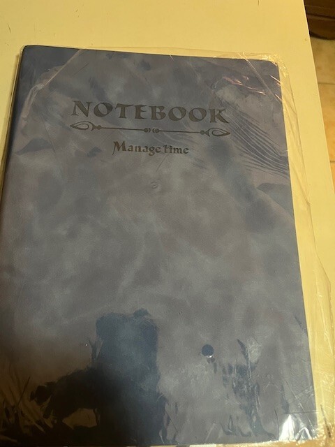 1pc, A4 Super Large Notebook, 180 Sheets/360 Pages, High-Quality Journal Blue