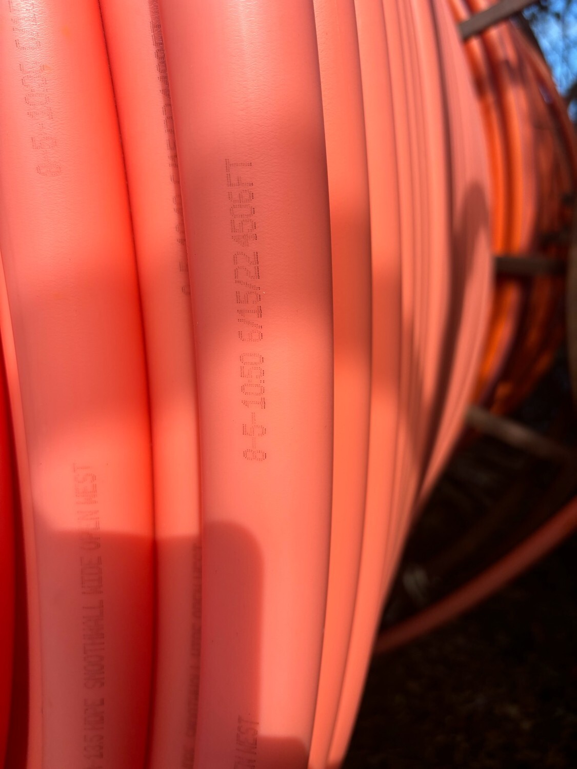 Reel Pipe underground 1-1/4in Dura-line 4.500ft