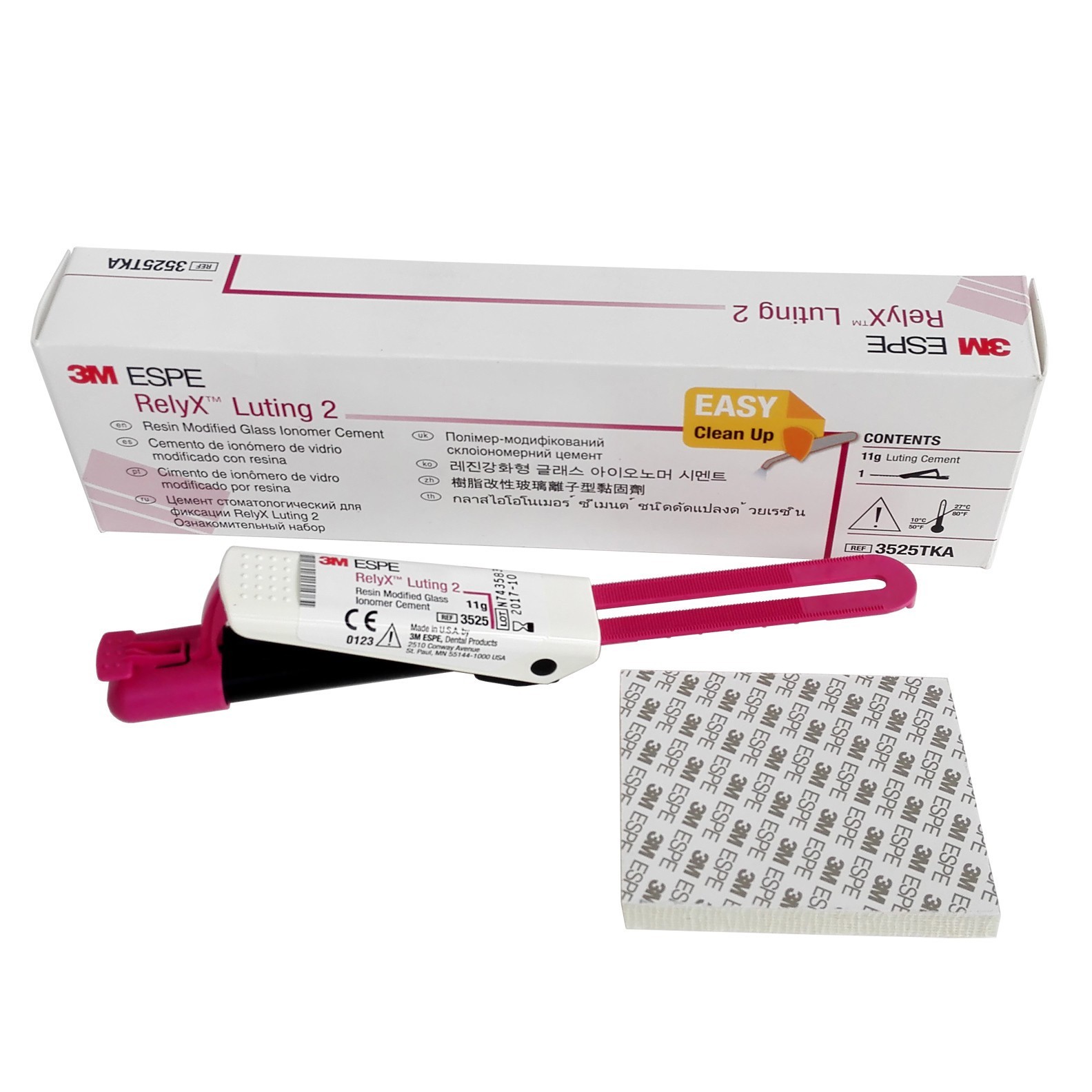 3M ESPPE Relyxx Luting Glass Ionomer Cement Cemnet 11g – II – Free Ship