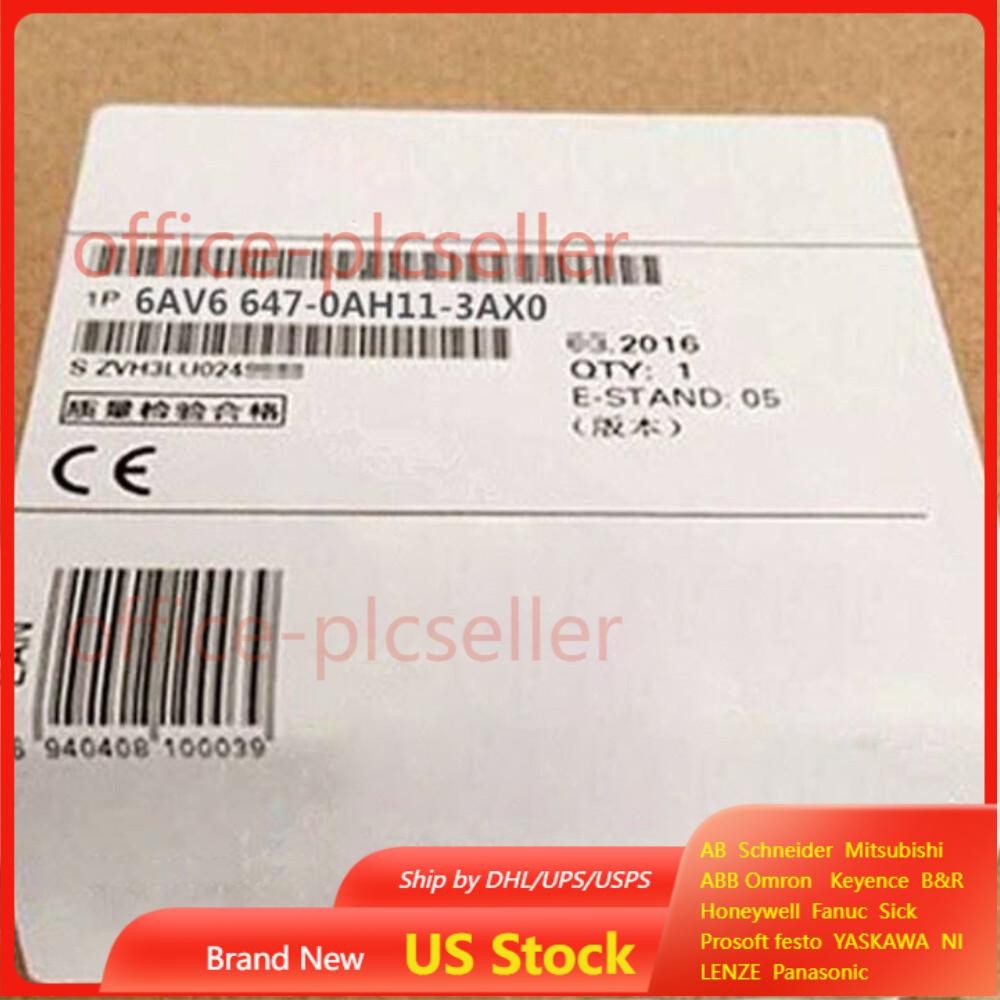 For Siemens 6AV6647-0AH11-3AX0 6AV6 647-0AH11-3AX0 HMI Touch Screen in Box