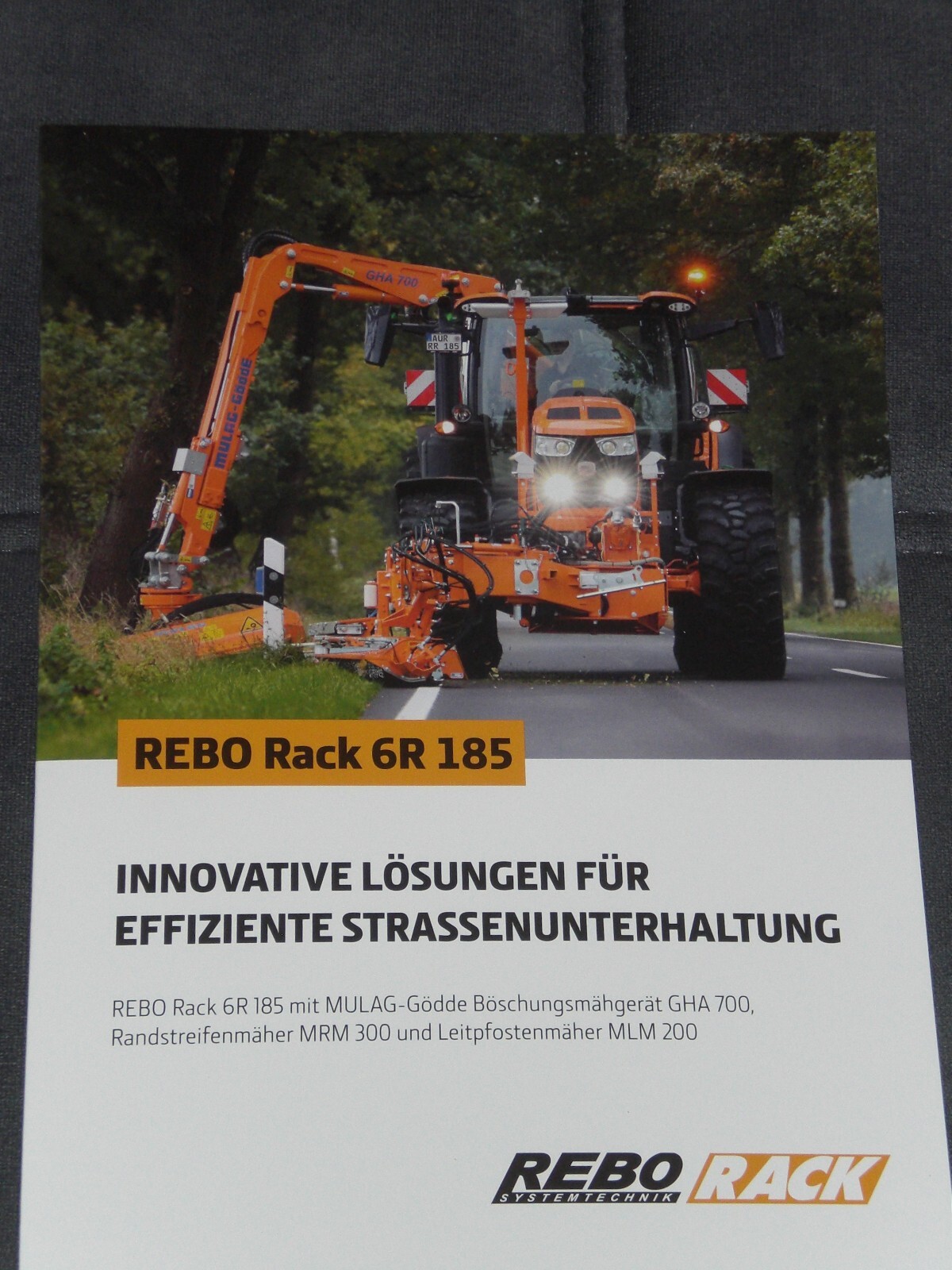 REBO RACK JOHN DEERE 6R 185 Tractors Prospectus of 11/2023 (12059)