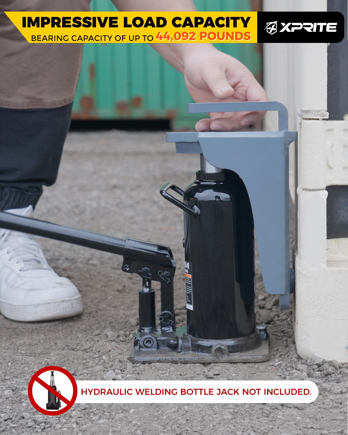 New Shipping Container Jack Lug with Handle, Jack Leveling Attachment 44092lbs