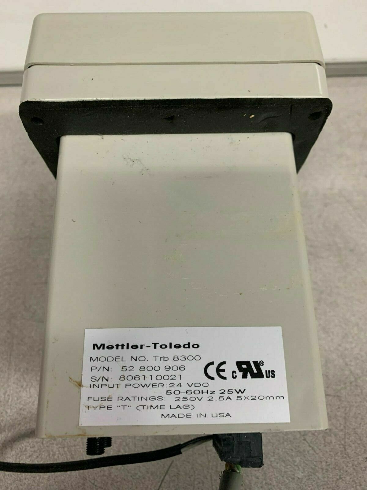 Mettler Toledo TRB 8300 Turbidity Sensor Transmitter – Used – Laboratory