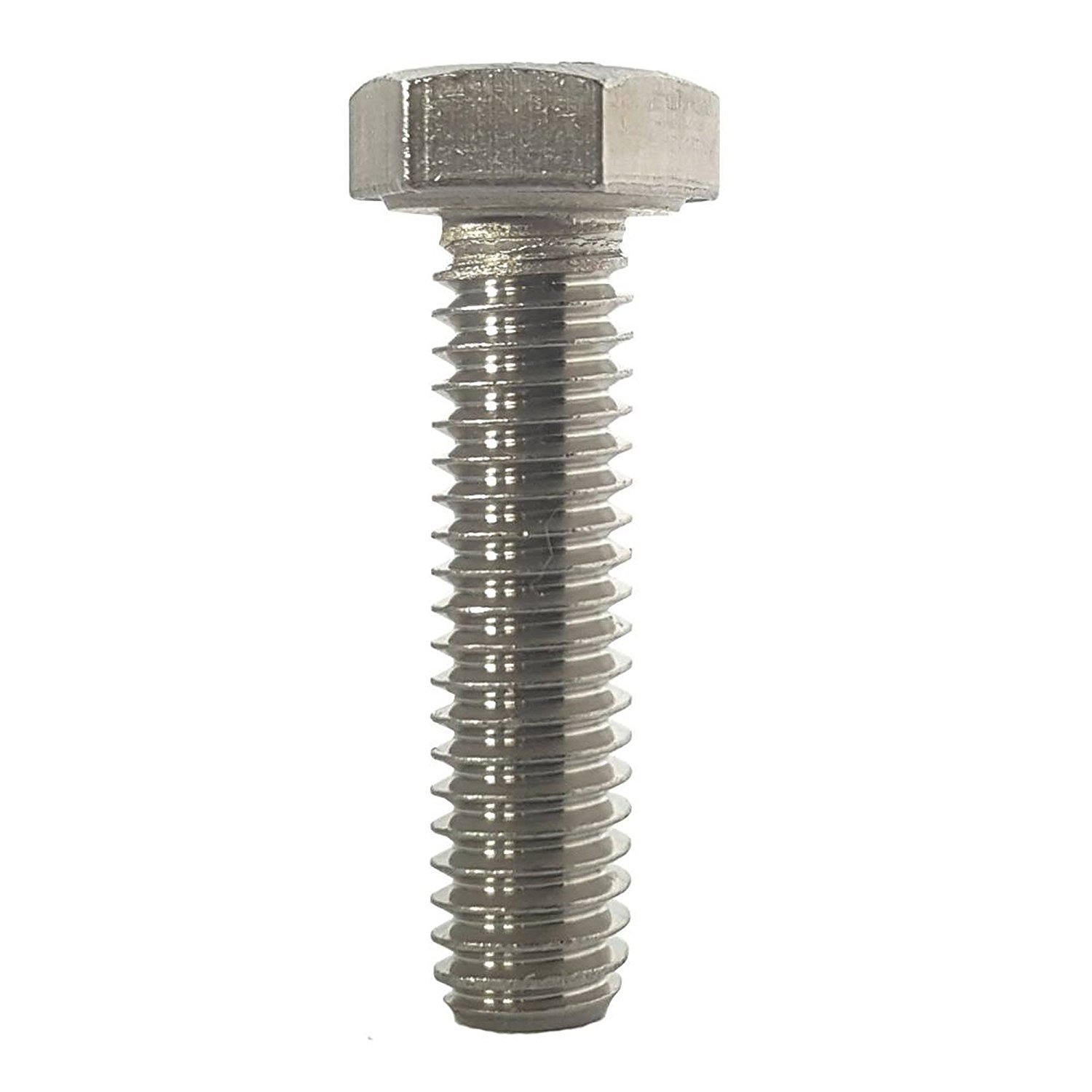 1/2-13 x 6″ Hex Head Bolts Stainless Steel Fully Threaded Qty 10