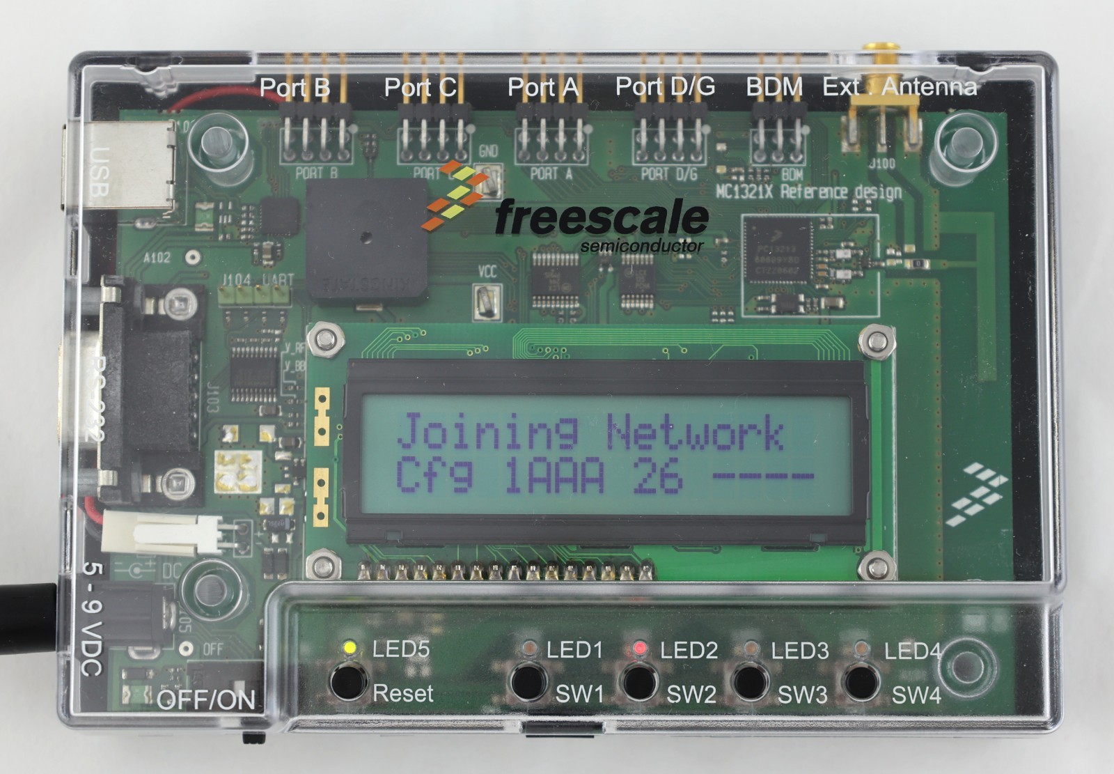 Freescale Semiconductor Network Coordinator Board – 13213-NCB – Used/Untested