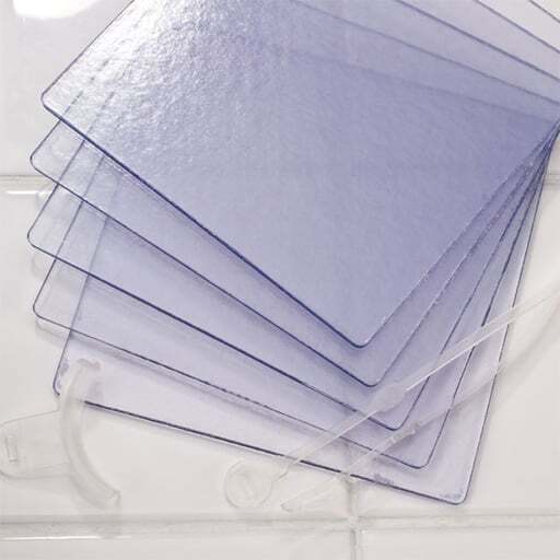 Keystone ProForm Dual Laminate (E-Gasket) 5″x5″ .120 thk. Clear 12/Bx RF 9603580