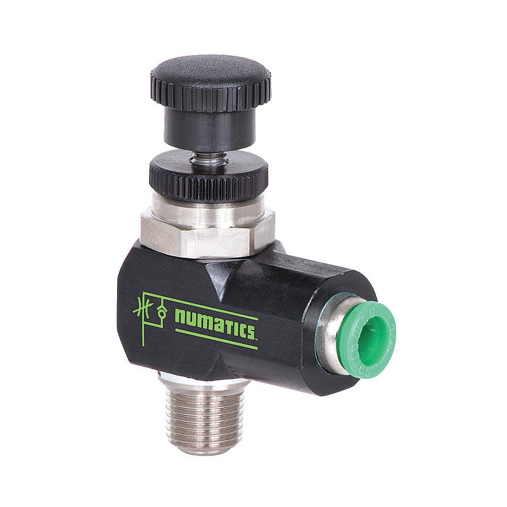 NUMATICS 3FPTN12 Flow Control Valve,3/8″ NPT,3/8″ PTC 36VJ45