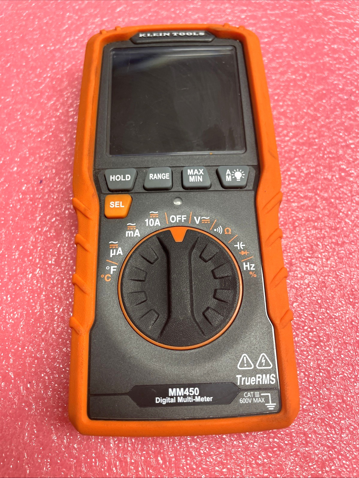 ORIGINAL KLEIN TOOLS MM450 Slim Digital Multimeter, TESTED