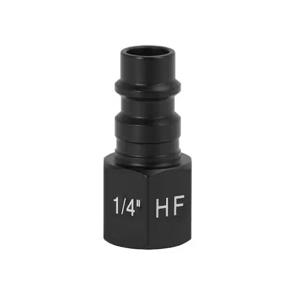 1/4 In. NPT High Flow Couplers and Plugs, Includes: 2-Female Couplers, 2-Female