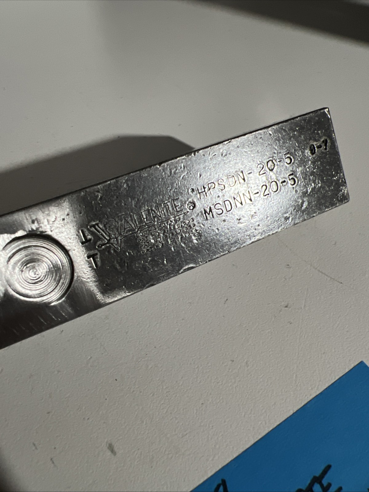 valenite HPSDN-20-5 Indexible Carbide Lathe Toolholder MSDNN 6”OAL 1.25Shank Cnc
