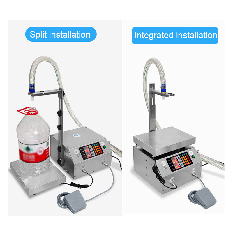 50g-30kg Large Flow Auto Weighing Quantitative Liquid Filling Machine 36L/min