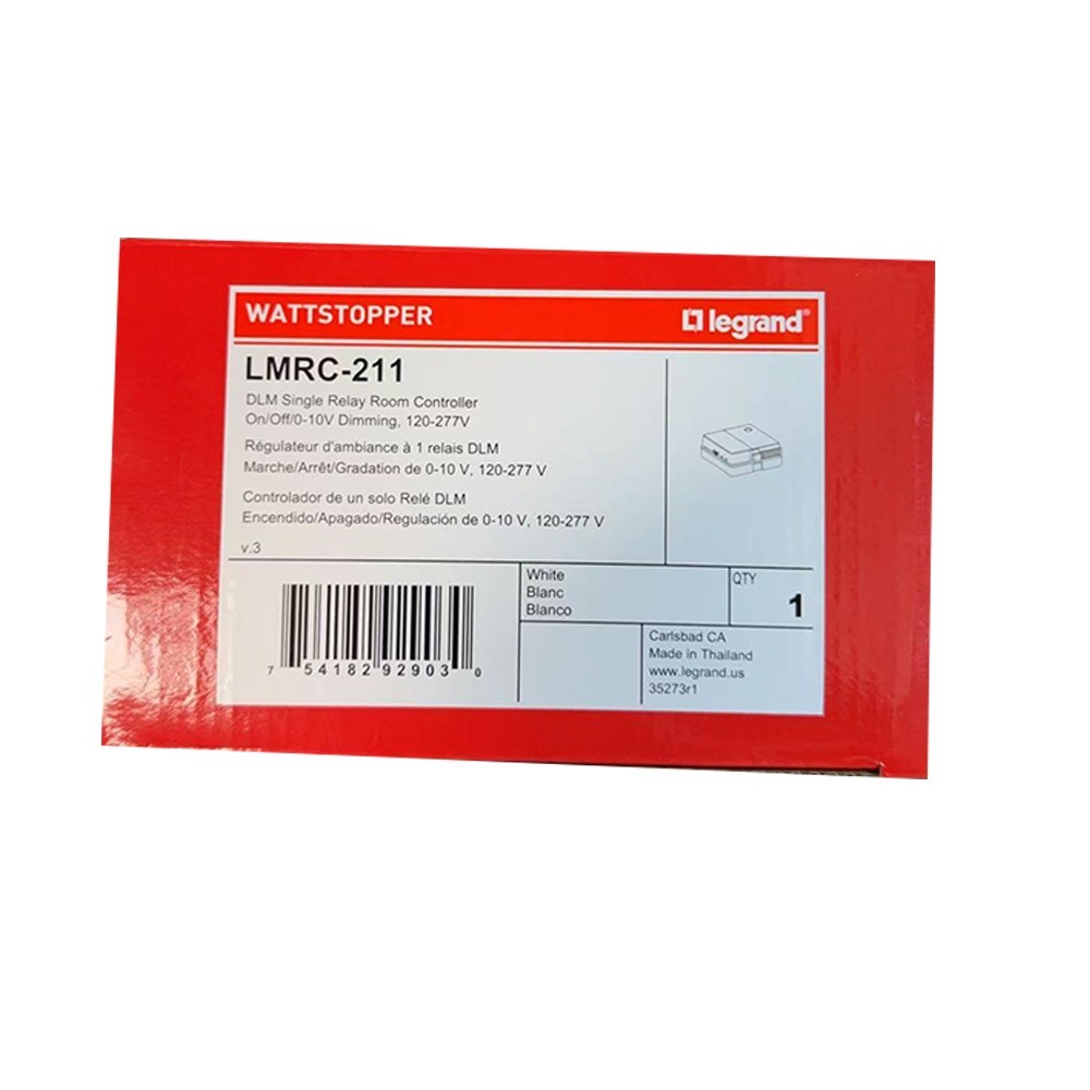 Digital Single Relay Controller On/Off 0-10V Dimming Wattstopper LMRC-211