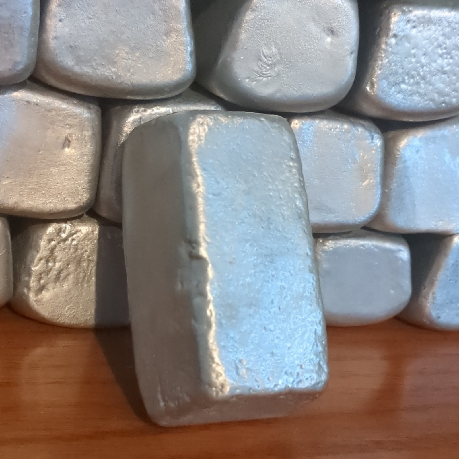 Lot Of 18 Aluminum ingots 10lbs
