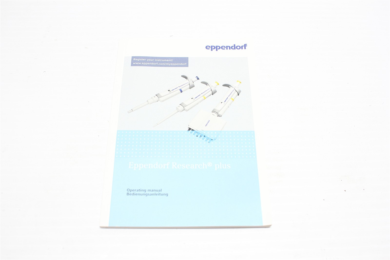 NEW Eppendorf Research Plus G Adjustable Volume Pipette 0.1-2.5uL 3123000012