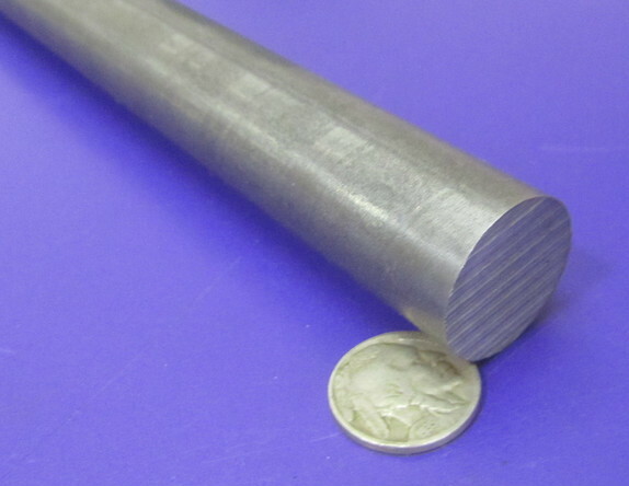 12L14 Steel Unpolished Rod Round Bar, 1.00″ Dia x 4 Foot Length