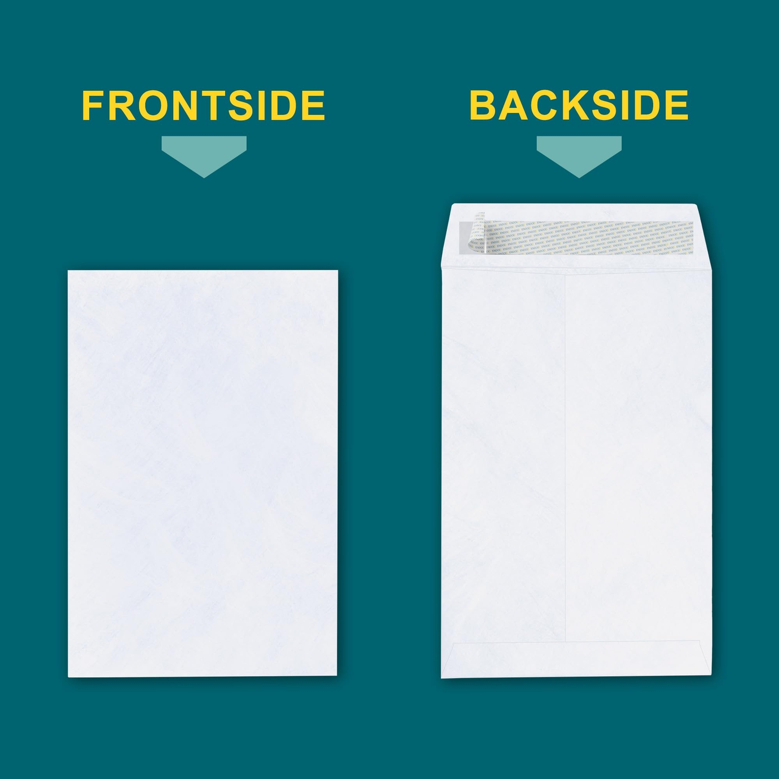 15 Pack 6×9″ Tyvek Envelopes Tear-Proof Self-Seal Lightweight Mailers