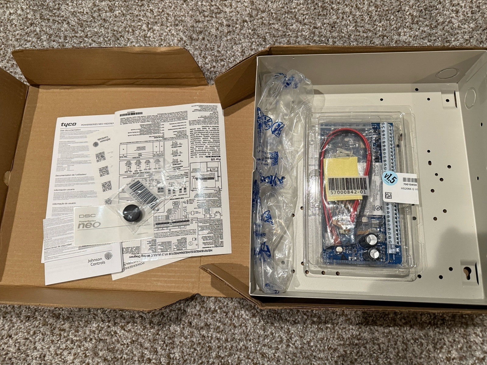 DSC HS2064NKCP01 PowerSeries NEO Security System Control Panel NEW