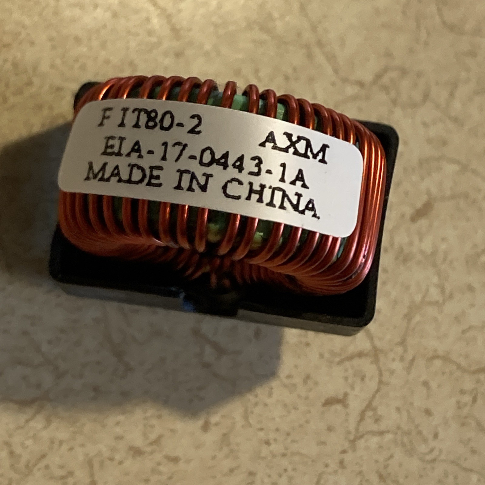 Triad Magnetics FIT80-2 Inductor 107.5 µH, 4.8 A, 67.9 mΩ NEW New Old Stock NOS