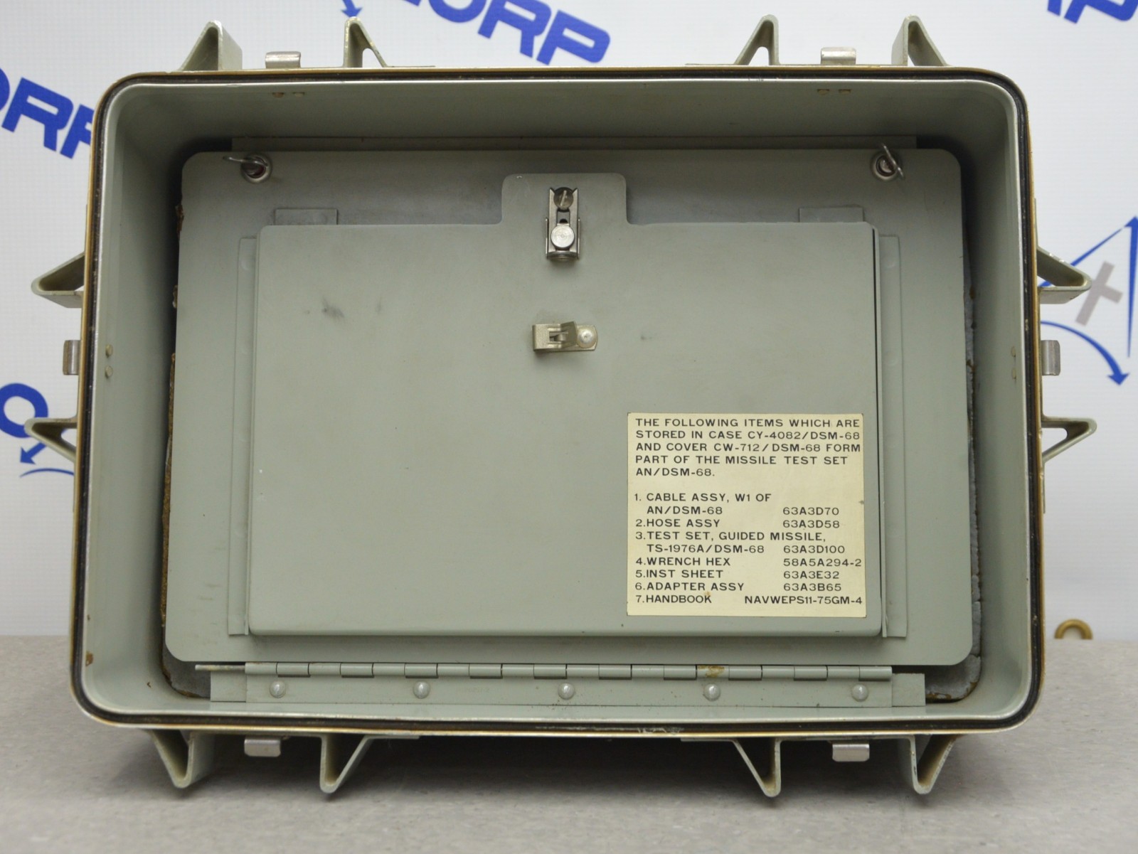 NAVEWEPS Guided Missile Test Set AN/DSM-68 63A3D100 – 1965