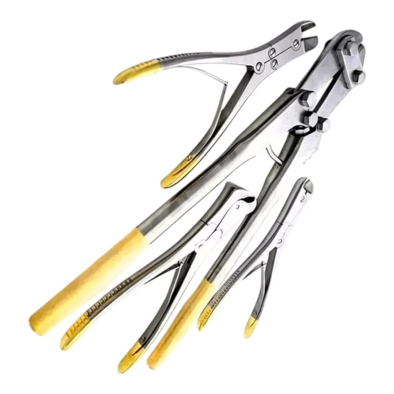 Orthopedic TC Pin Wire Cutter Set – 4 Pcs Surgical Instruments