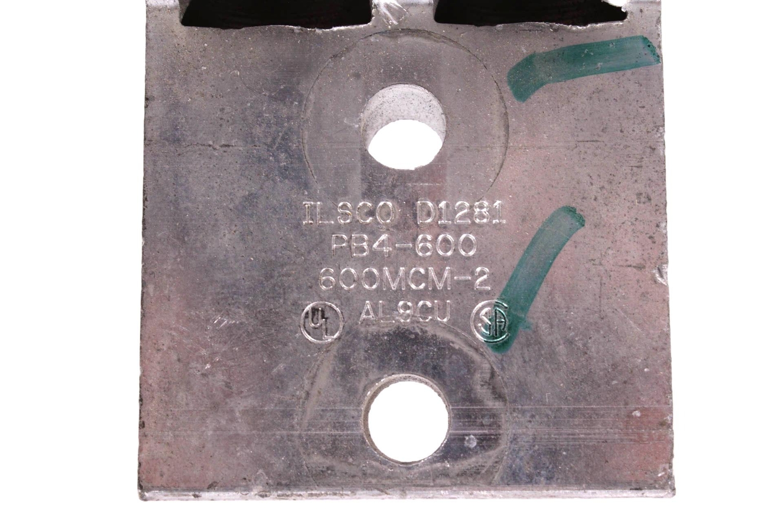 Ilsco PB4-600 ClearChoice® Stacked Panelboard Lug | 4-Port | 600 MCM – 2 AWG