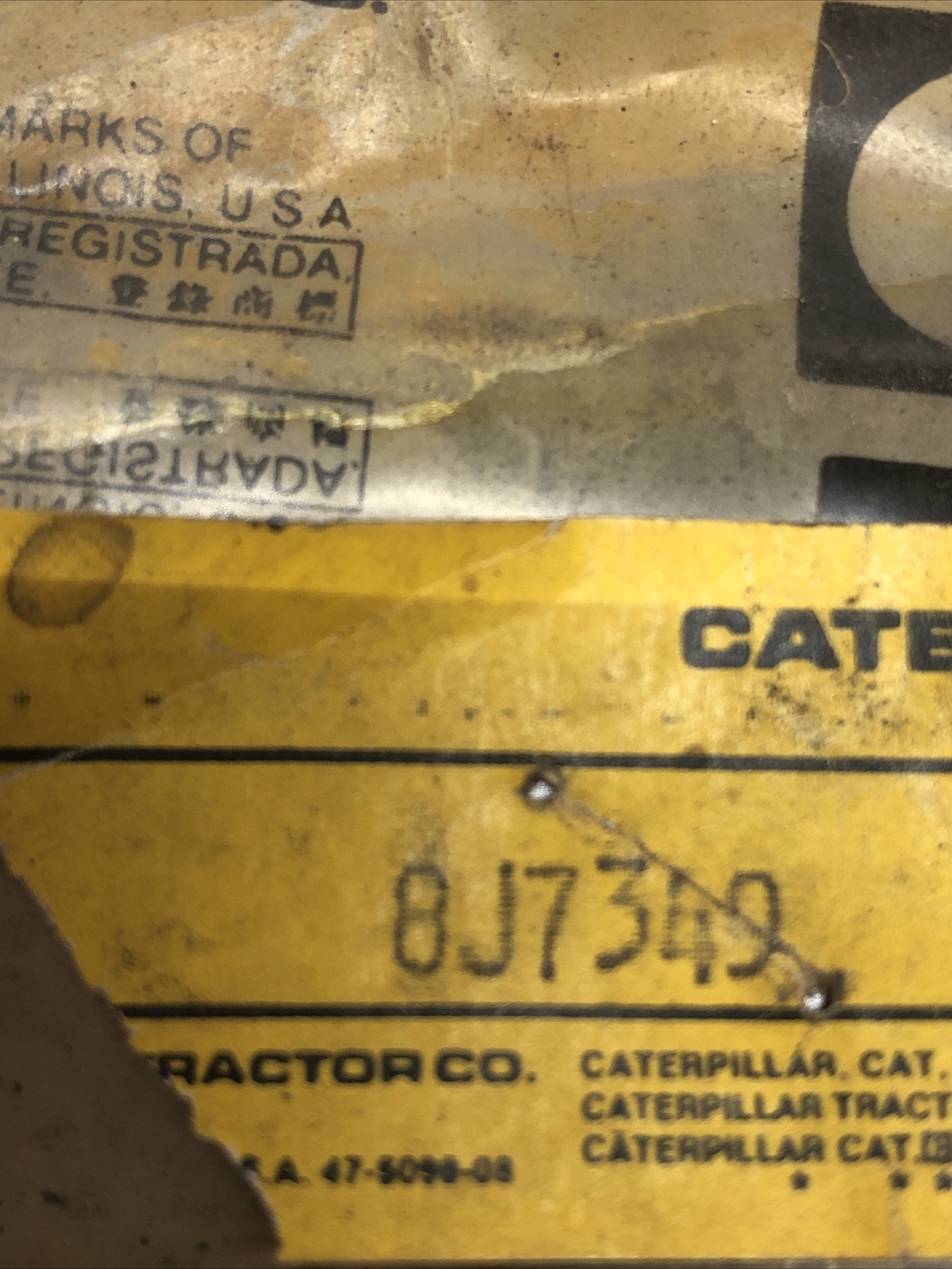 Caterpillar (Cat) 8J-7349 or 8J7349 Valve