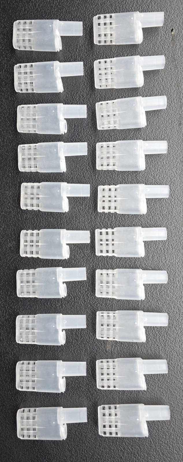 20 Pieces Plastic Beekeeping Rearing Queen Bee Cages Beekeeping Supplies Clear