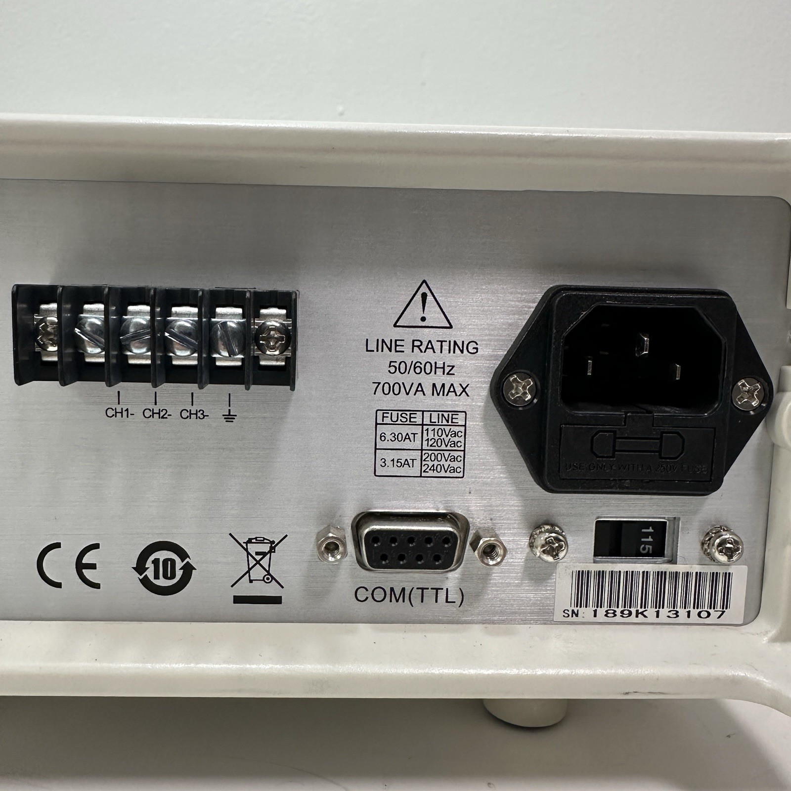 BK Precision 9130 0-30V Triple Output Programmable DC Power Supply/30Day Wrnty