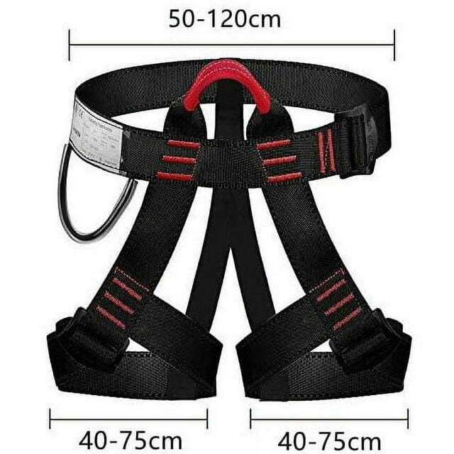 Rock Climbing Harness Strap Falling Protection Heavy Duty 25kN Harness Outdoor