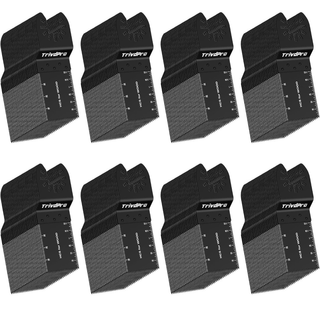 200 Pcs Oscillating Tool Blades, Professional Universal Oscillating Saw Blades