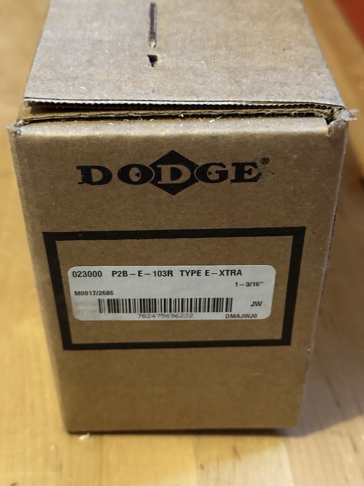 Dodge 023000 Pillow Block Bearing 2-Bolt P2B-E-103R 1-3/16″ Bore Type E