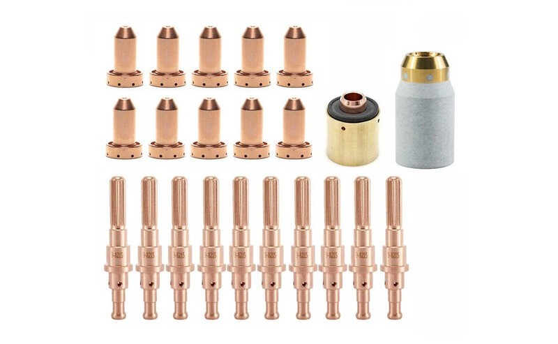 22pcs For Thermal Dynamics SL60 100 9-8215 9-8208 Electrode Tip starts cartridge