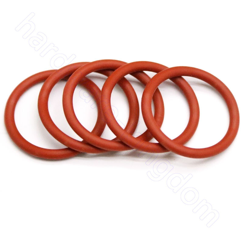 3.5 mm Silicone O-Ring Food Grade Rubber Seal Washer OD 12 mm – 46 mm Red O Ring