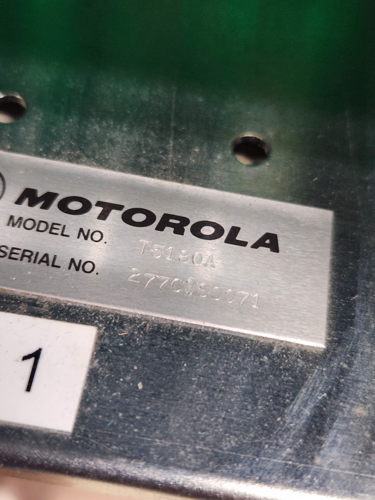 Motorola Quantar USC1 Model #T5180A WITH SIX TRN7349A29 BOARDS