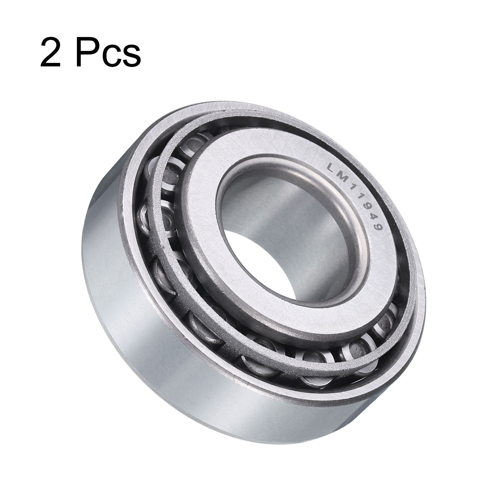 4pcs LM11949/LM11910 Tapered Roller Bearing Cone and Cup, 0.75″ Bore x 1.781″ OD