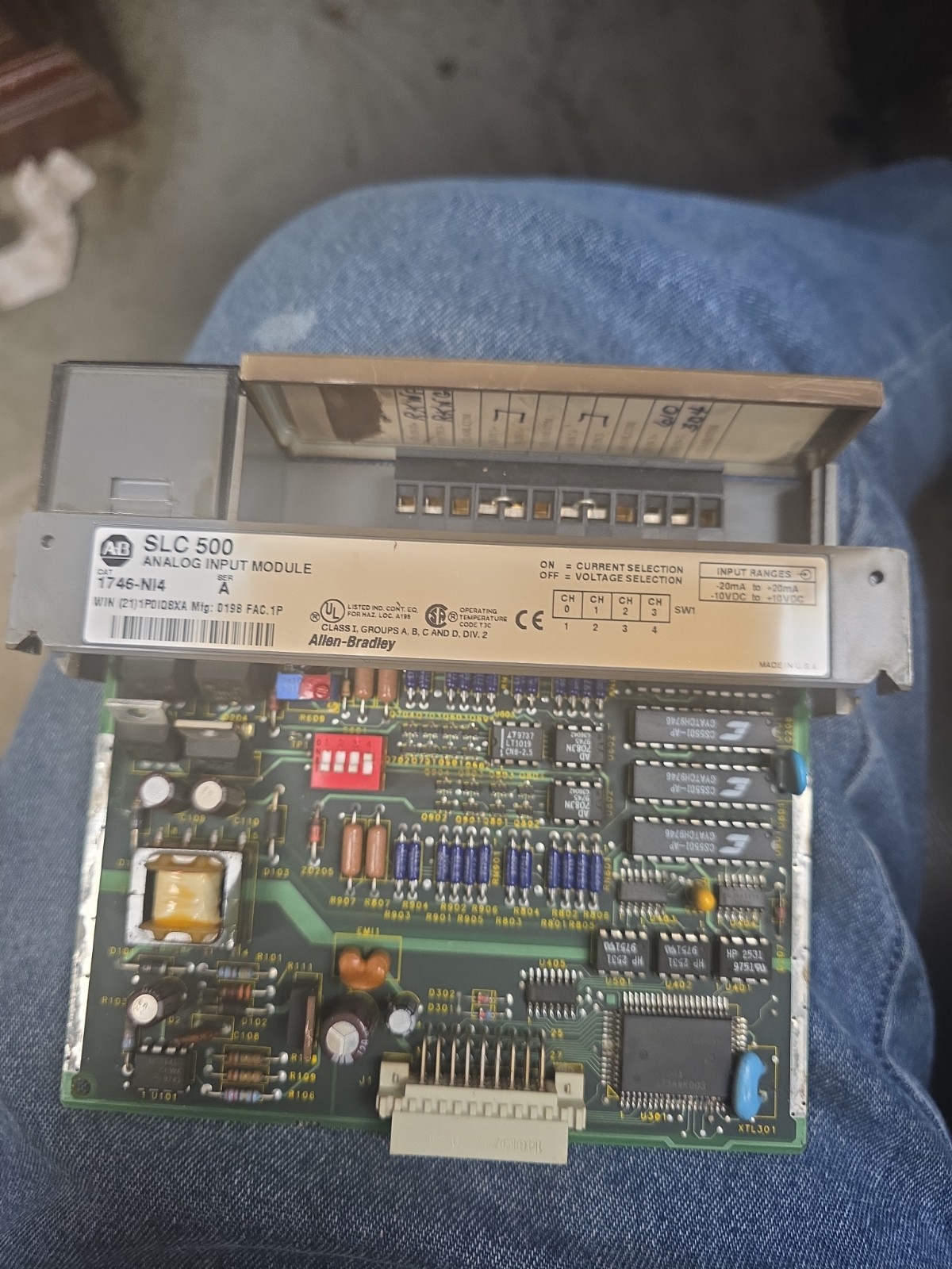 Allen-Bradley 1746NI4A PLC Input Module