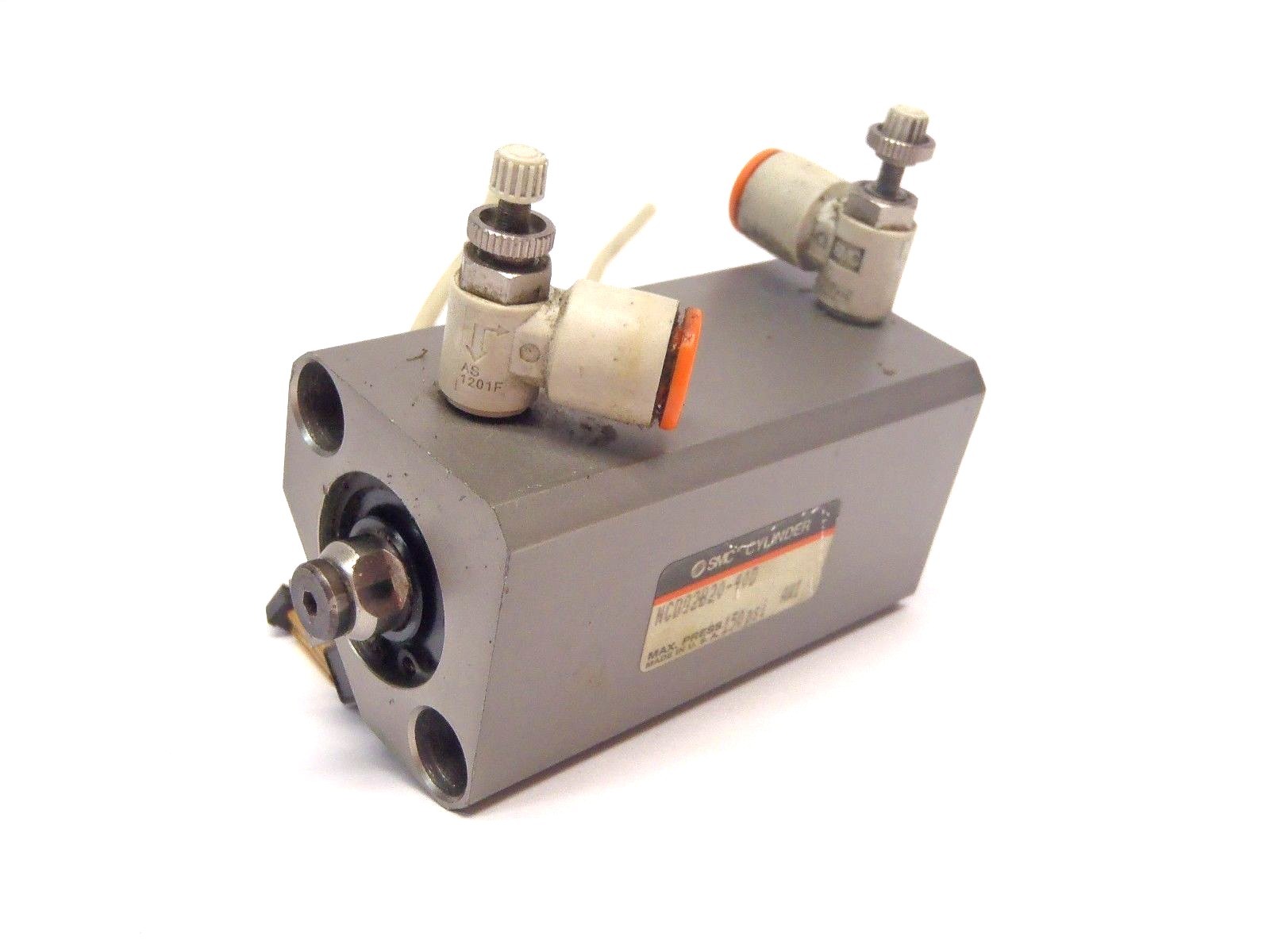 SMC NCDQ2B20-40D Compact Cylinder Double Acting w/ D-A79W Proximity Switches