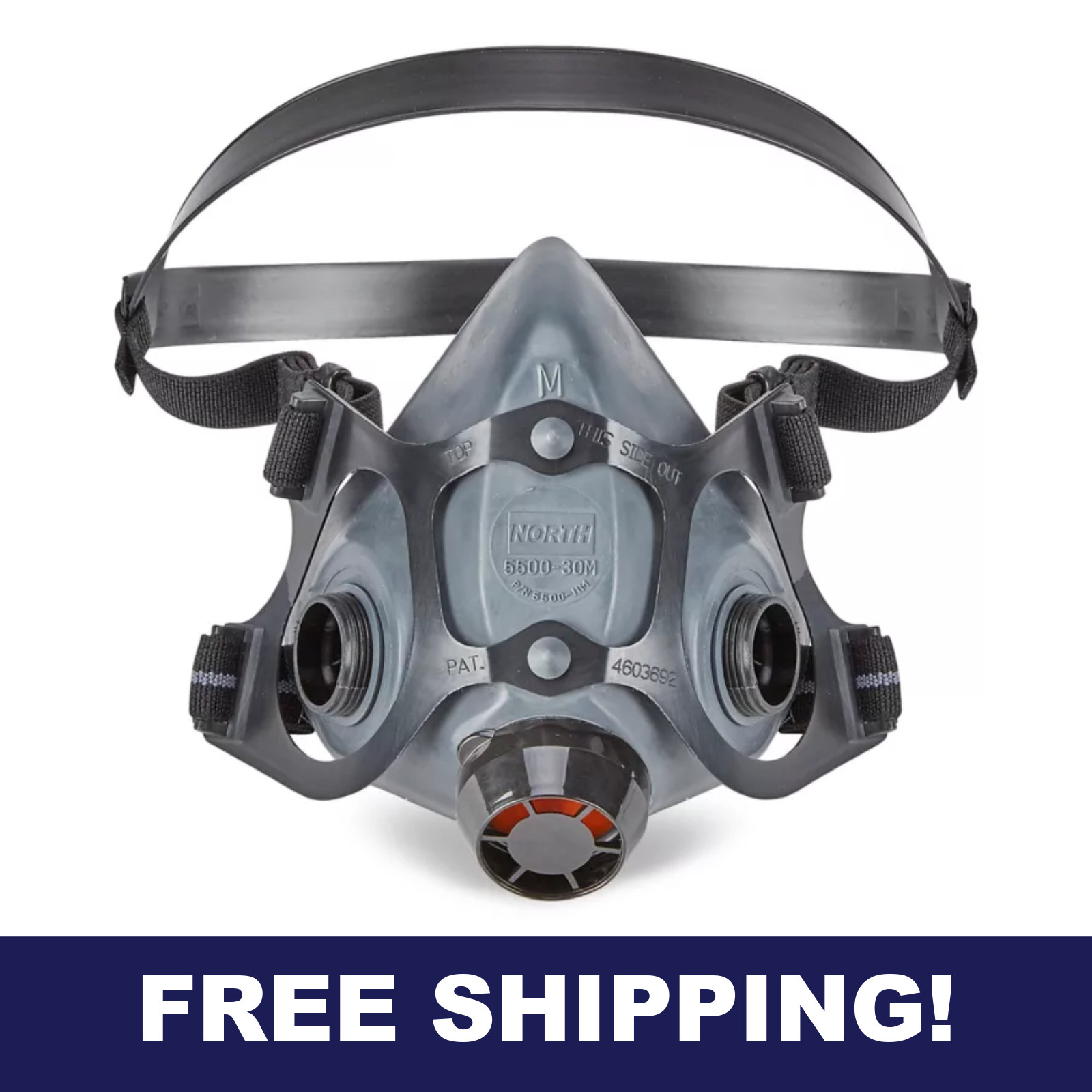 Honeywell Elastomeric Half Face Mask, MED