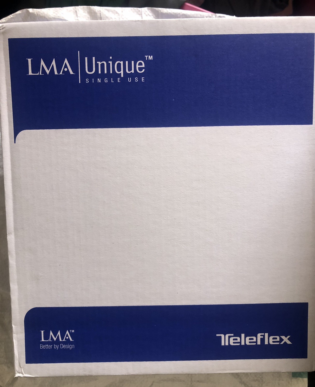 (10) LMA Unique Teleflex Single Use Mask Adult Size 5 Ref#128050 Exp. Date 2024