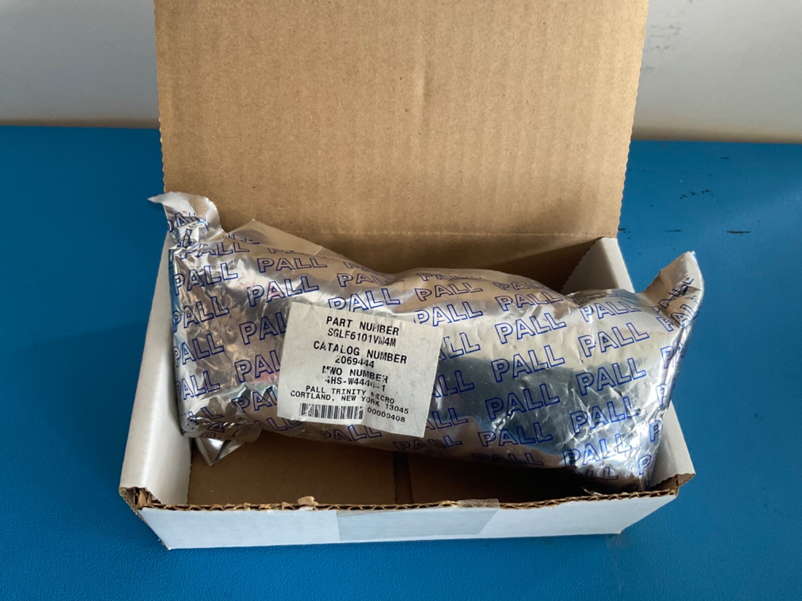 PALL SGLF6101VM4M Filter 0.003 Micron, 750PSI, 176 F, 22-00090-00N, NEW