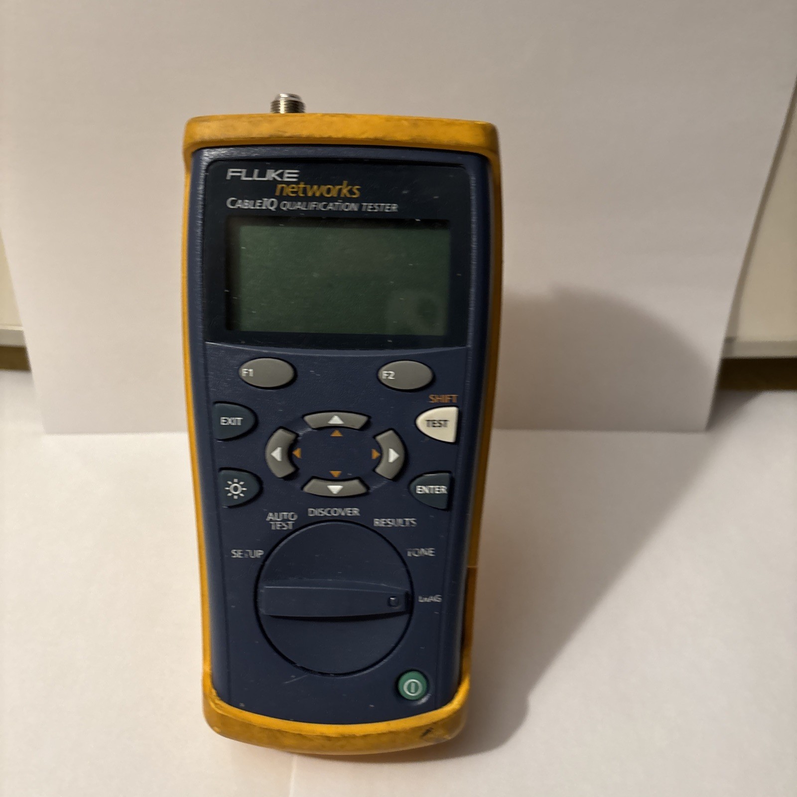 OEM Fluke Networks Cable IQ Qualification Tester -No Main Wiremap Adapter